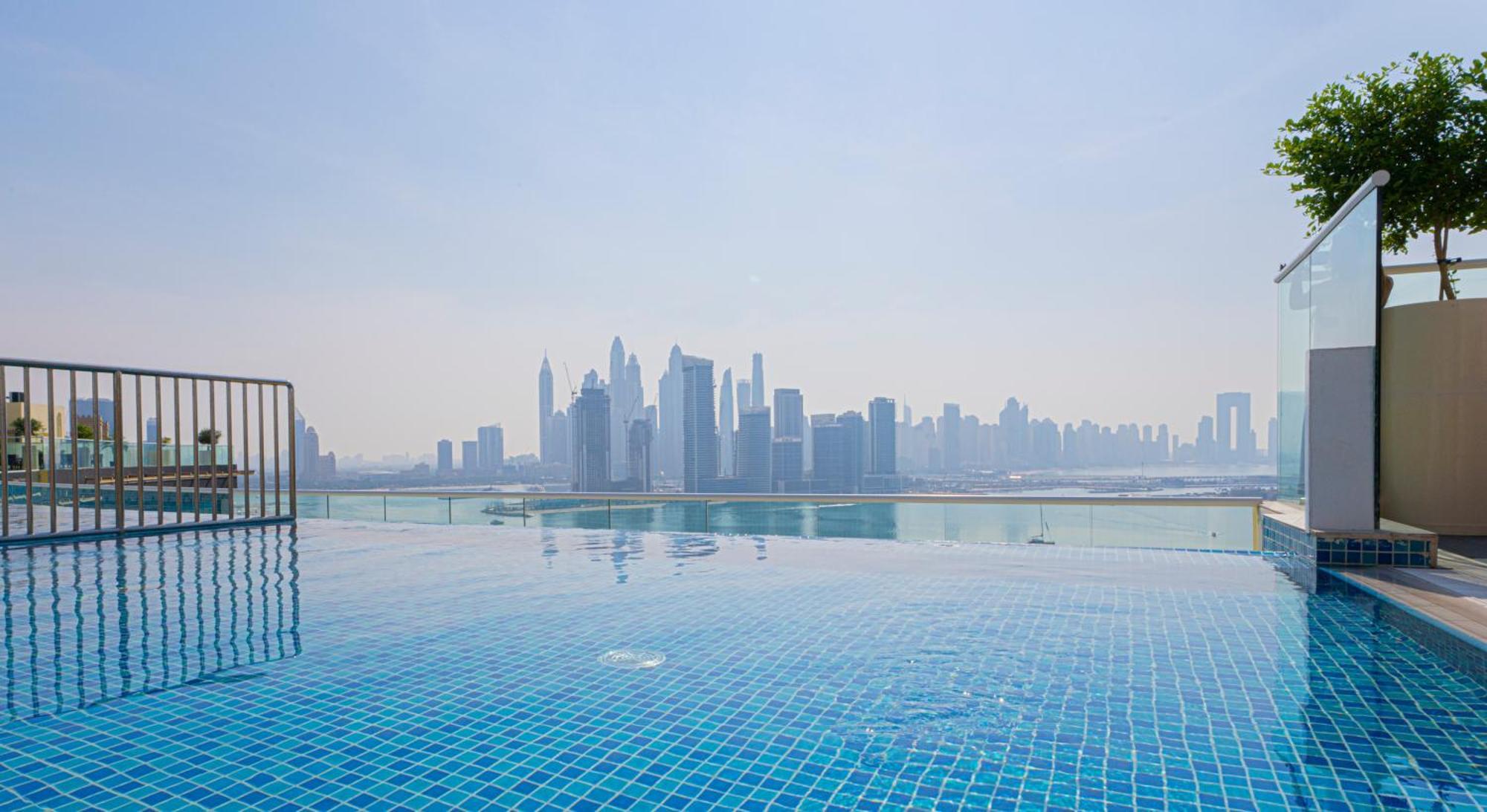 Studio With Pool And Private Beach Access On Palm Jumeirah Dubai Exterior photo